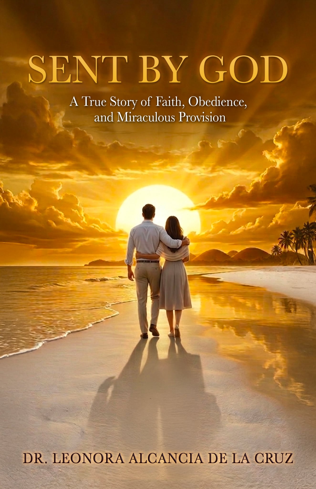 Sent by God — Book Cover by Leonora De la Cruz